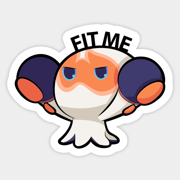 FIT ME Sticker by NagaBT